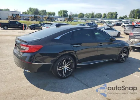 2022 Honda Accord Touring Hybrid из США, поврежденный, VIN 1HGCV3F97NA002014